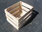 Item No. 1004: Handcrafted  1 1/3 Bushel Field Crate, Oak hardwood, Qty: 1