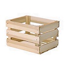 Item No. 1006: Handcrafted 2/3 Bushel Field Crate, Cedar, Qty: 1
