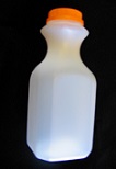 #1033: 1 Pint Plastic Jug w/ Lid, Qty: 96