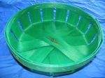Item No. 1433: 10" Wooden Fruit Basket, Case Quantity: 50