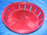 Item No. 1434: 10 5/8" Wooden Fruit Basket, Case Quantity: 50