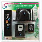 Item No 210  Digital Rain Gauge and Thermometer with 4-Color LCD