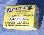 #357  Staples, 1/4" length