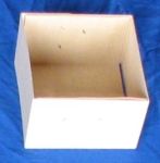 #463  Quart Wood Berry Till, square, straight side, 215 pack