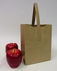 #500  Paper Tote Bag, Kraft brown, 5 lb., 500 pack