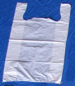 Item No. 504  T-Shirt Poly Bag, White, heavy-duty, 500 pack