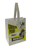 #575  Wet-Strength Paper Tote Bag, white, potato, 5 lb., 500 pack