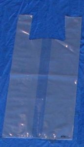 Item No. 672 T-Shirt Poly Bag, clear, 1/2 bushel, 350 pack