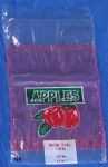 #729  Wicketted/Mesh Apple Bag, clear, 3 lbs., 1.36 kg, 2 1/4" min, 1000 pack