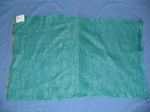 Item No. 750  Raschel Mesh Poly Bag, green or orange, 50 lbs., 500 pack. CURRENTLY UNAVAILABLE.