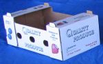 #858  12 Pints or 6 Quarts Clam Shell Till Shipper Carton, "Quality Produce", 700 pack