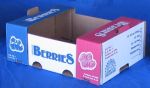 #863  12 1/2-Pint Clam Shell Till Shipper Carton, "Berries", 1,000 pack