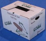 #879  2950 Cubic Inches Cascaded Wax Carton, "Corn", 280 pack