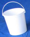 #942  1.6 Quart (50.8 fl. oz.) Pail, HDPE plastic, white, 300 pack