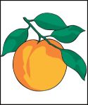 #P21PCH Peach Road Sign