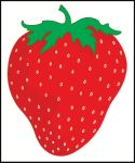 #P21STR Strawberry Road Sign