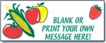 #P8BLNKPRO Customizable Banner with Produce Artwork