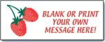 #P8BLNKRAS Customizable Banner with Raspberry Artwork