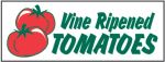 #P8TOMVR "Vine Ripened Tomatoes"  3 ft x 8 ft Banner