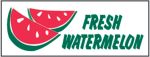 #P8WTFR "Fresh Watermelon" 3 ft x 8 ft  Banner