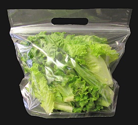 Item No 1017 Bag 2 1/2 quart Grab-N-Go clear, vented, 500 pcs