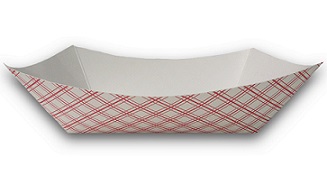 Item No 1055: 2 1/2 Quart Paper Tray 250 pack