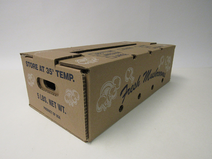 Item No 1065 Mushrooms Box, 5 pound, 500 Pack 16 3/8 x 8 x 5 1/4 inches ...