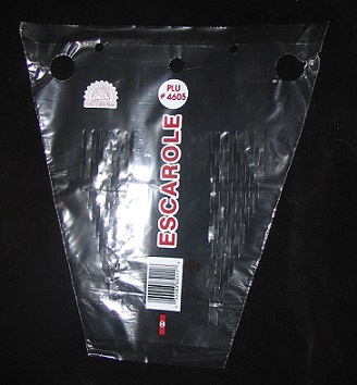 Item No 1073 Escarole, lettuce clear bag 1,000 pack