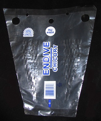 Item No 1074 Endive lettuce clear bag 1,000 pack