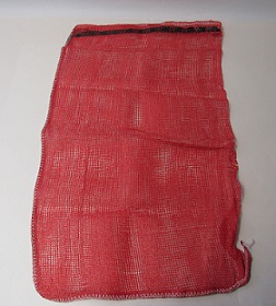 Item No 1089  35 lb Poly Leno Mesh Bag with Draw Cord, 500 pack