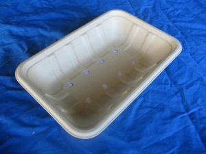 Item No 1107 Pulp Fiber Pint Till/Tray, Vented, (500 pack)