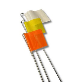 Item No 110  Flag to mark a Bush Berry Row, with Foot Step Mooring