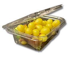 Item No 1133: 1 1/2 pint, Tamper-evident clamshell container, 200 pack