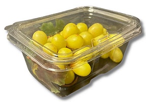 Item No 1134  Quart, Tamper-evident Clam Hinge Container, 200 pack