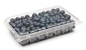 Item No 1188,  3/4 Quart Vented Clam Hinge Container, 360 pack