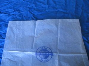 Item No 1203 Vegetable Wrap w/ "Farm Fresh" Logo, 5,000 pack