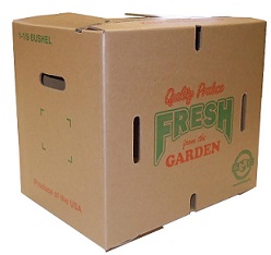 Item No 1221,  1 1/9 Bushel Wax Replacement Carton 500 pack