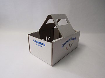 No 1280  4 Quart Tray, Grab and Go Handle Box, 350 pack