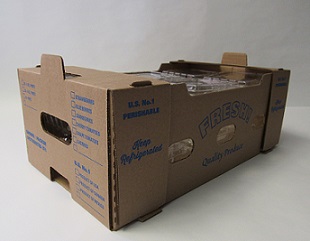Item No 1282 Clam Shell Till Shipper Carton, "Fresh Produce", 350 pack