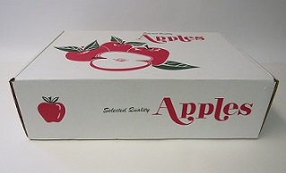 Item No 1307   Apple Gift Box, Base unit, 25 pack