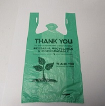 Item No 1317  1/6 Size Eco-Friendly T-Shirt Bag, 500 pack 