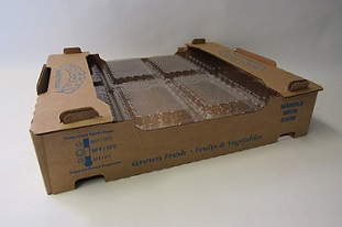 Item No 1350  Tray Produce, Corrugated, 250 pack