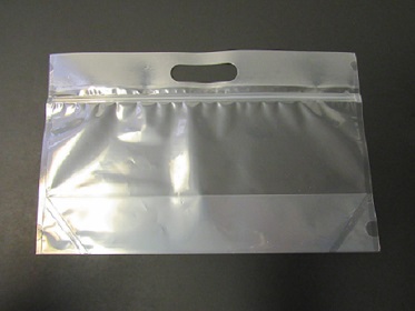 Item No 1373   Grab-N-Go Clear Produce Bag, Not Vented, 12 x 4 x 7 1/2", 3 mil, Zip Seal, 250 Pack
