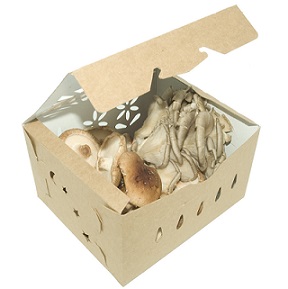 Item No 1459  3 Quart, Paperboard Hinge Cover Vented Till, (200 pack)
