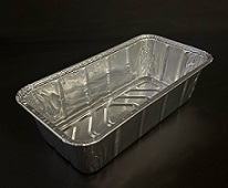 Item No 1491 Aluminum Loaf Pan 1 1/2 pound 500 pack