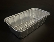 Item No 1492   Aluminum Loaf Pan  2 pound  500 pack