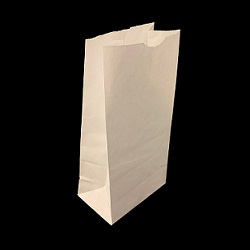 Item No 1640 4 Pound White Paper Bag, 500 pack
