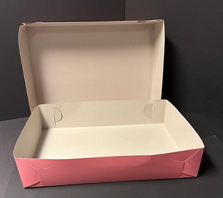 Item No 1651 1/2 Sheet Pink Bakery Tray, 100 pack