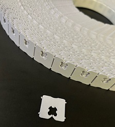 1667  Cardboard Bag Closure Clips, 4,000 pack