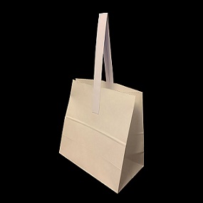 Item No 1681 1/2 bushel White Paper Tote Bag, 250 pack